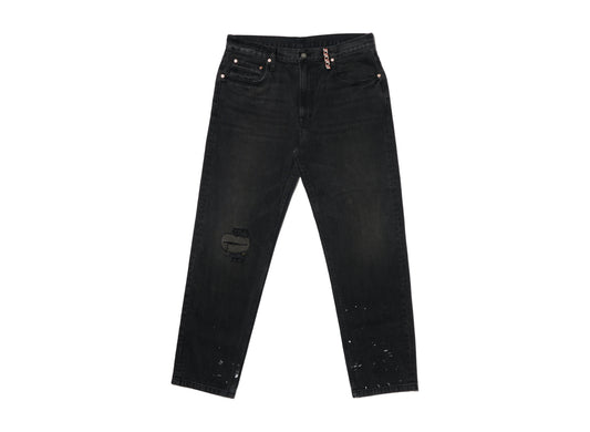 Paly Hollywood idole straight leg jean light black — front