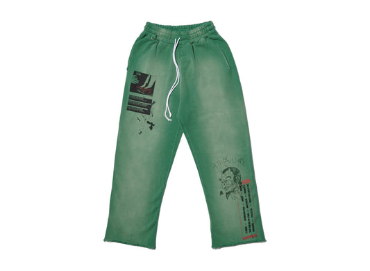 Paly Hollywood maintenance sweatpant green — front