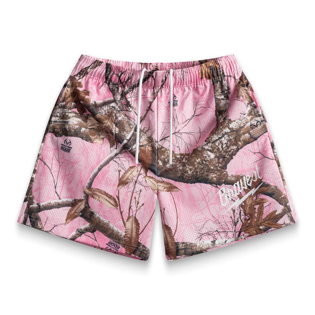 Bravest Studios Realtree Shorts in Pink