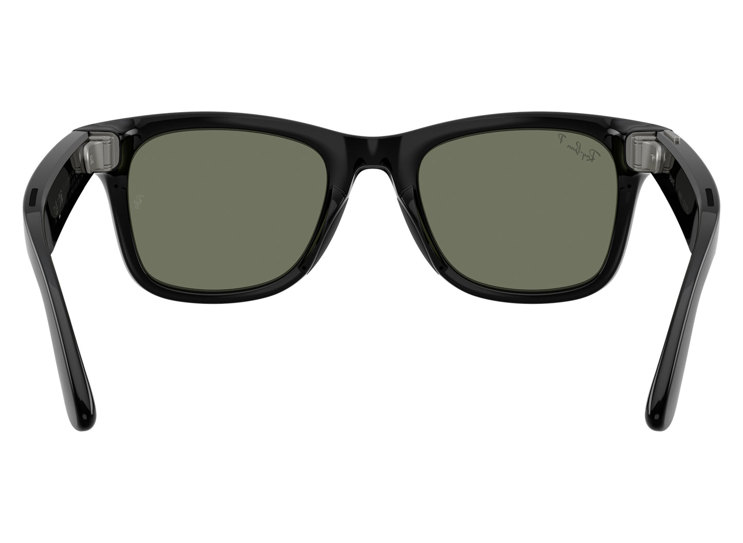 Ray-Ban Meta Wayfarer Gen 3 Shiny Black G15 Green Polar view 5
