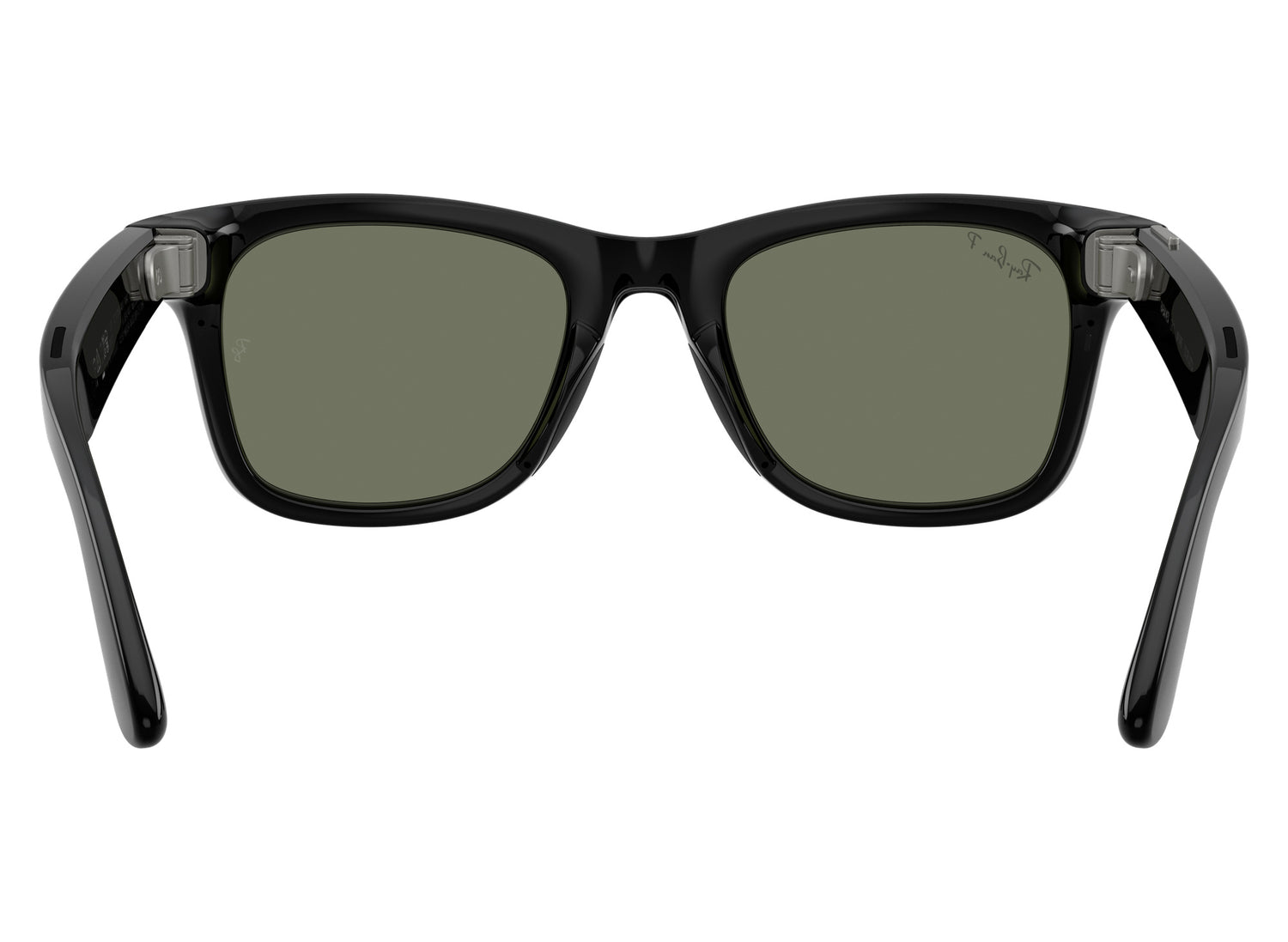 Ray-Ban Meta Wayfarer Gen 3 Shiny Black G15 Green Polar view 5