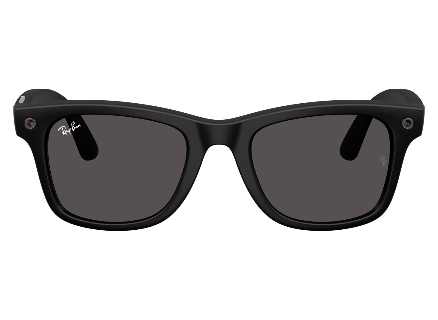 Ray-Ban Meta Wayfarer (Gen 3) Sunglasses in Matte Black w/ Grey Lenses view 2
