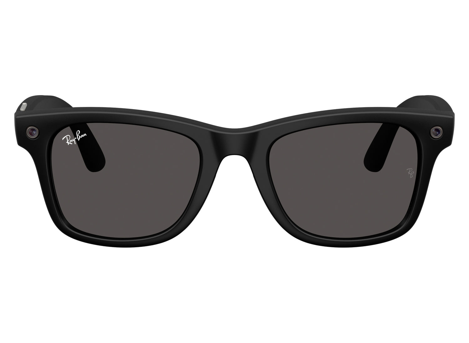 Ray-Ban Meta Wayfarer (Gen 3) Sunglasses in Matte Black w/ Grey Lenses view 2