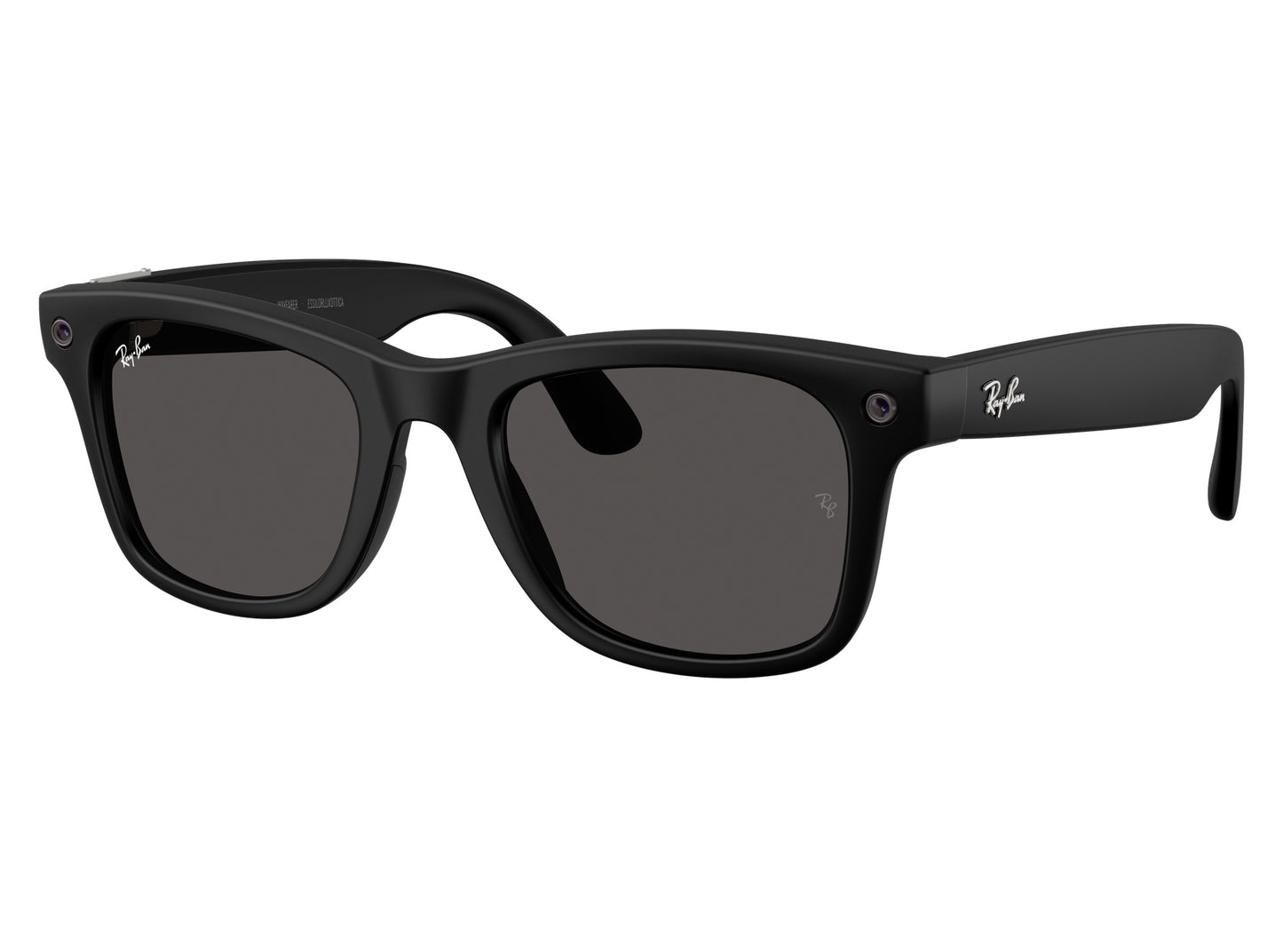 Ray-Ban Meta Wayfarer (Gen 3) Sunglasses in Matte Black w/ Grey Lenses view 3