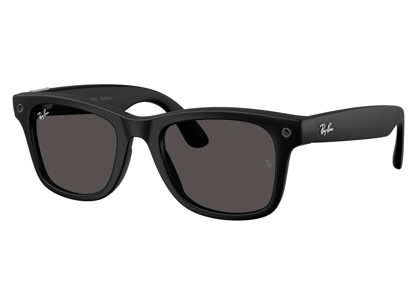 Ray-Ban Meta Wayfarer (Gen 3) Sunglasses in Matte Black w/ Grey Lenses view 6