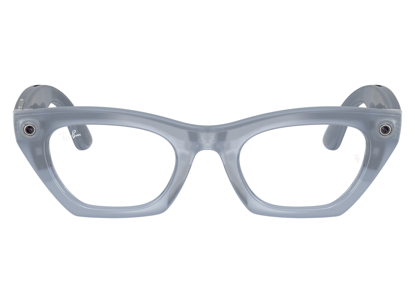 Ray-Ban Meta Zena (Gen 3) Sunglasses in Milky Grey Lilac w/ Transitions Copper Lenses view 2