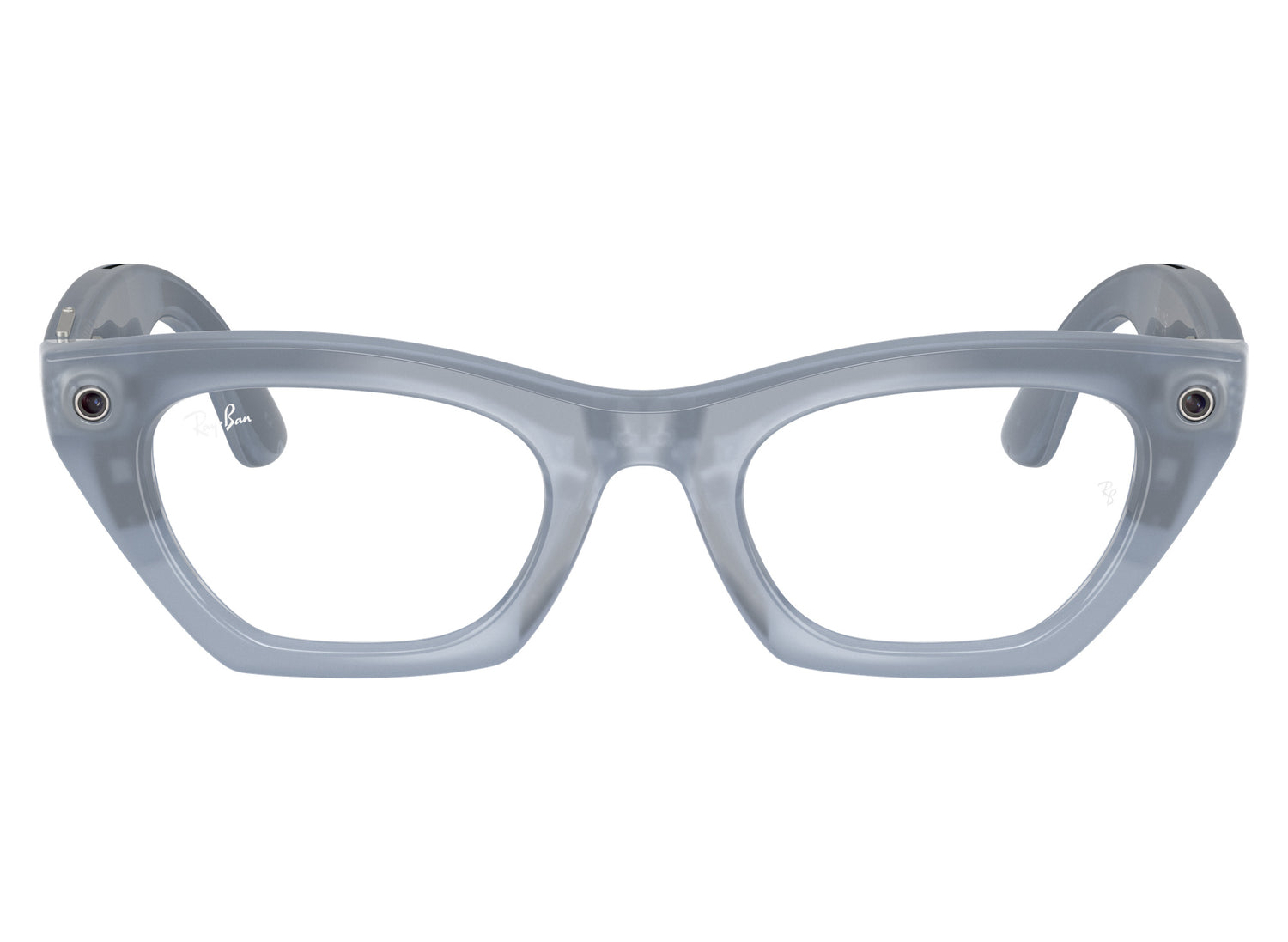 Ray-Ban Meta Zena (Gen 3) Sunglasses in Milky Grey Lilac w/ Transitions Copper Lenses view 2