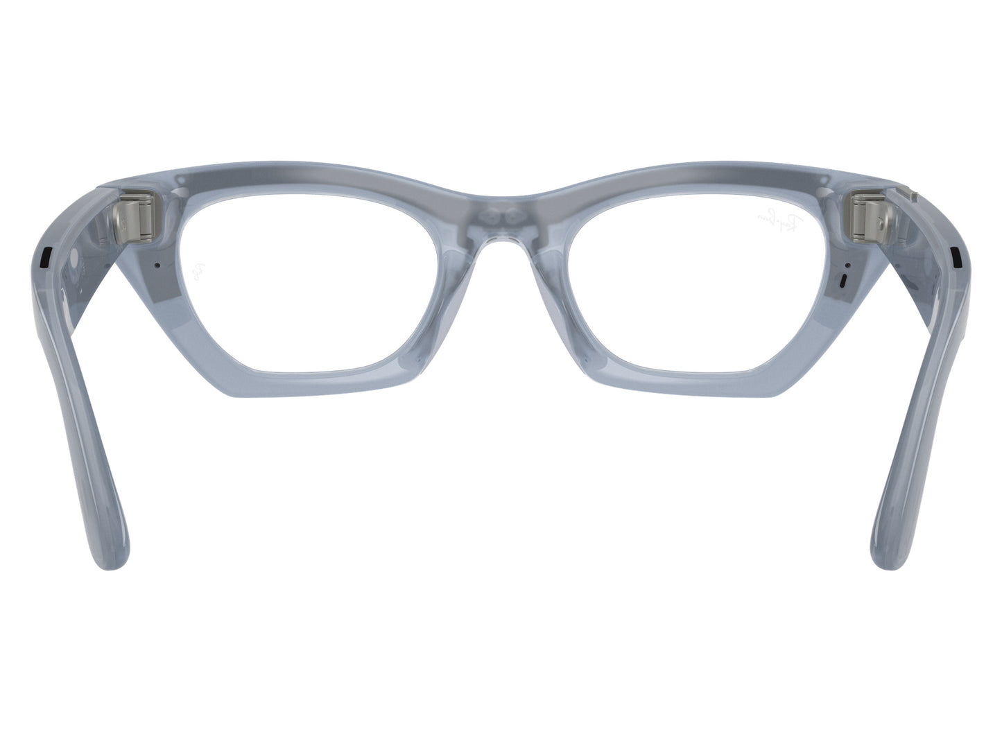 Ray-Ban Meta Zena (Gen 3) Sunglasses in Milky Grey Lilac w/ Transitions Copper Lenses view 5