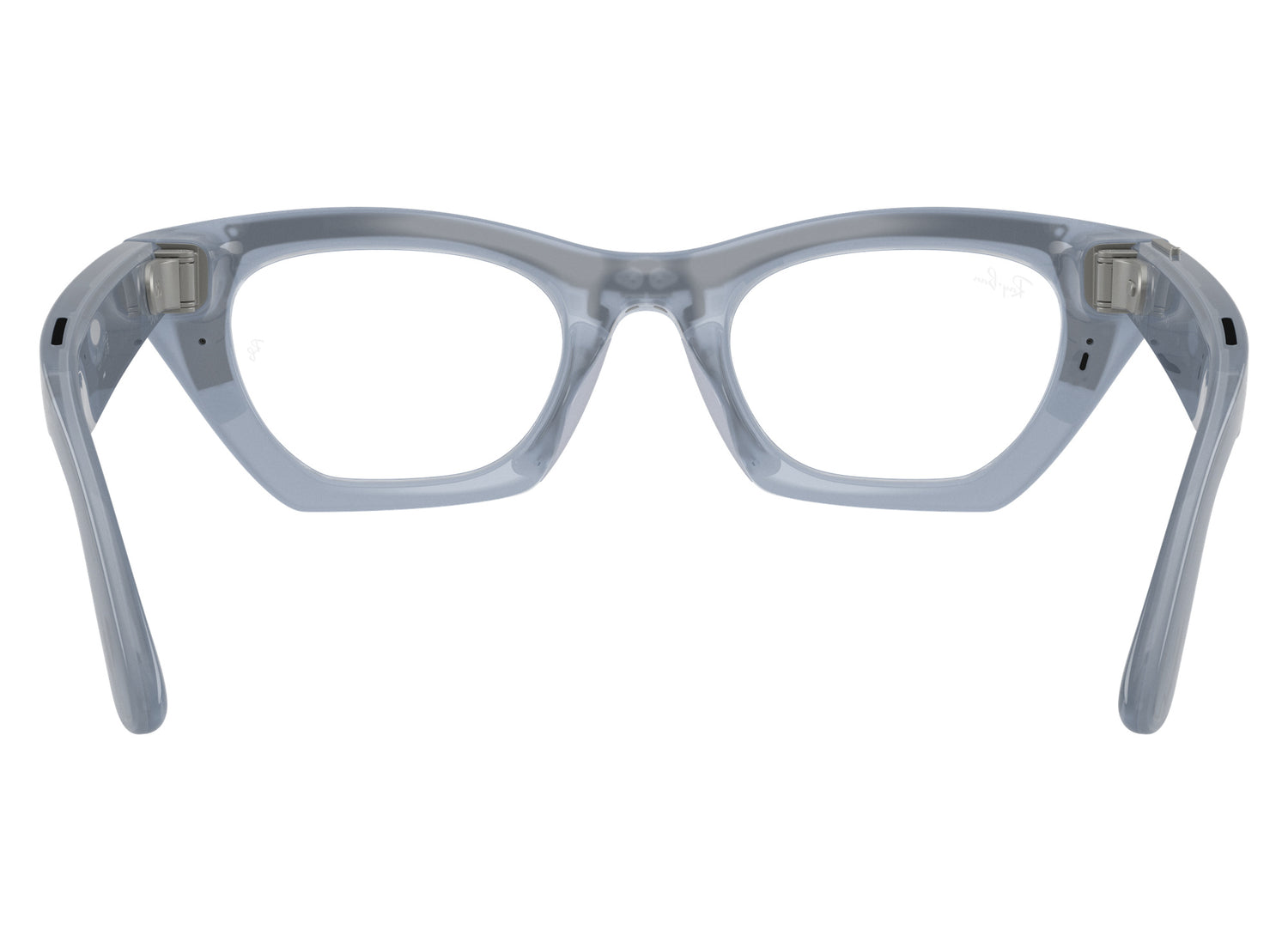 Ray-Ban Meta Zena (Gen 3) Sunglasses in Milky Grey Lilac w/ Transitions Copper Lenses view 5