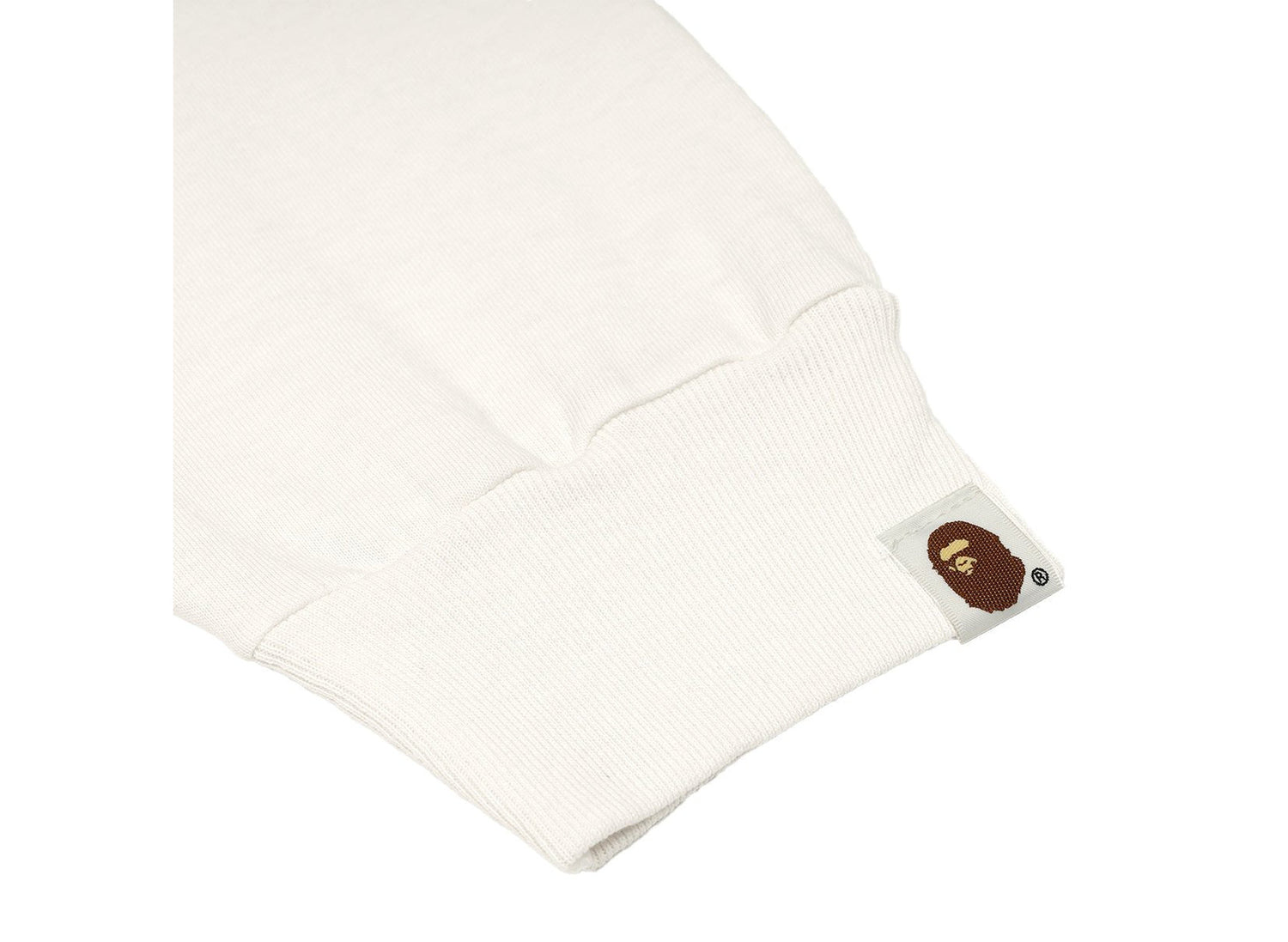 Saint Michael x BAPE Running Long Sleeve T-Shirt in White - view 7