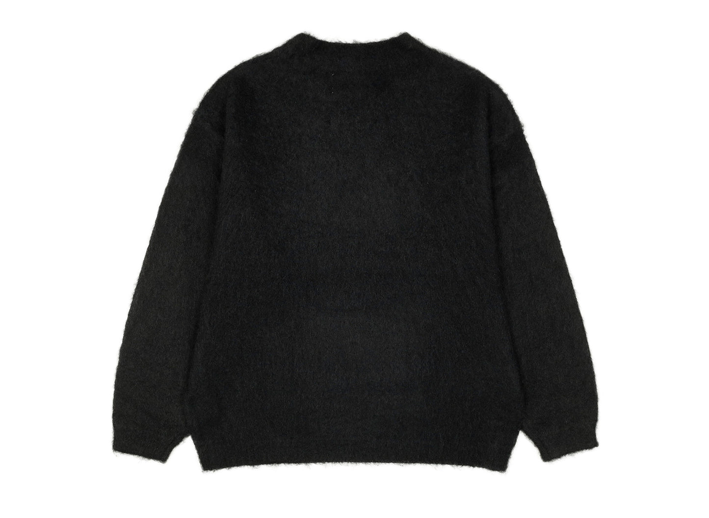 Saint Michael x The Rolling Stones Lips & Tongue Crewneck Knit in Black - view 2