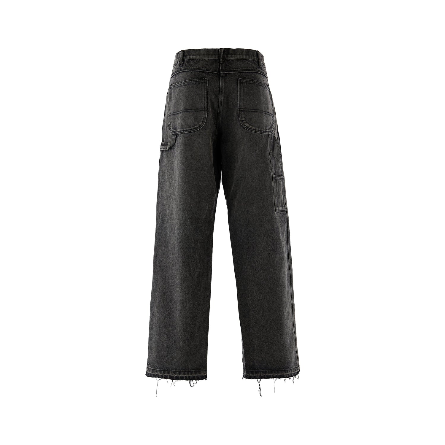 Saint Michael Black Denim Painter Pants in Black — product detail
