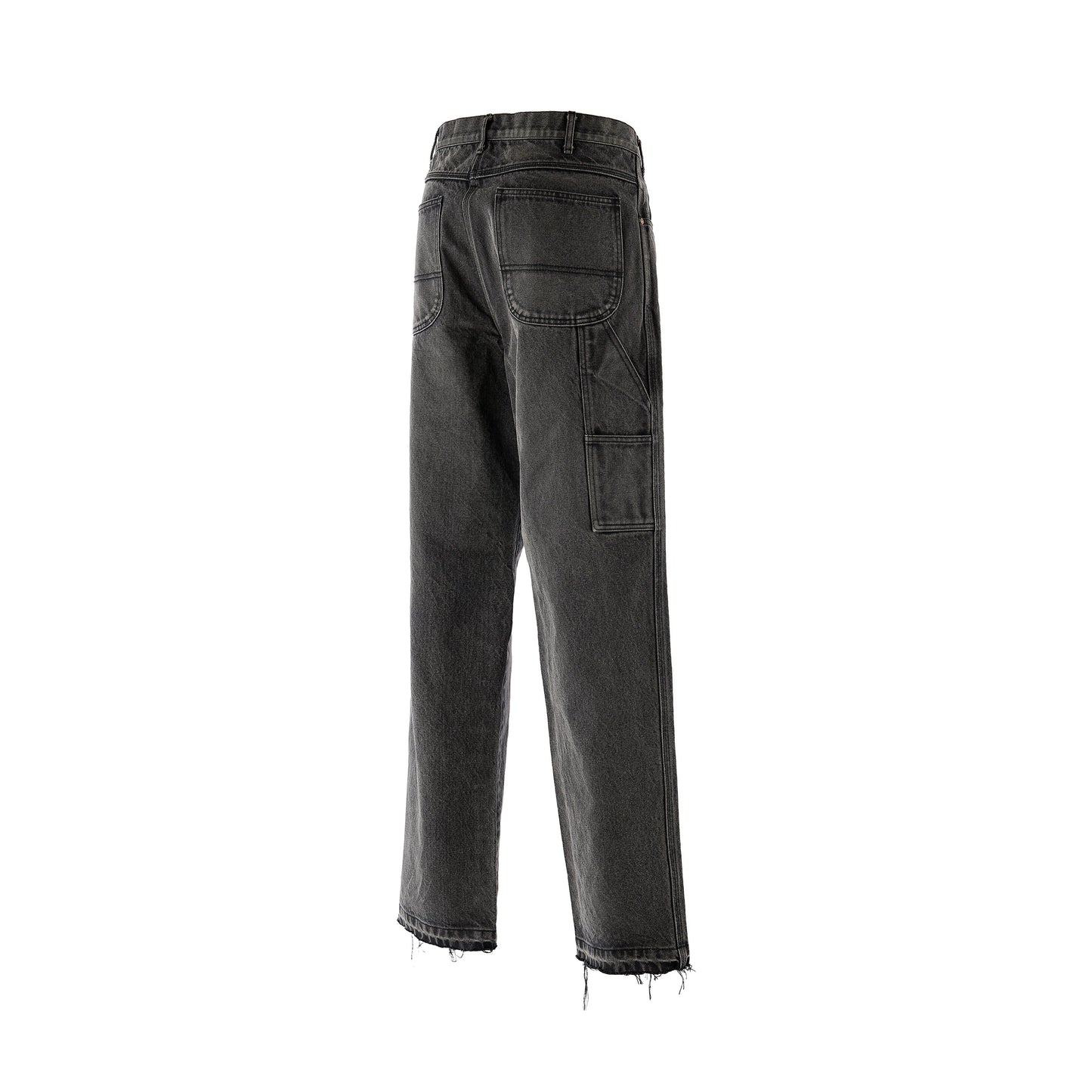 Saint Michael Black Denim Painter Pants in Black — product detail