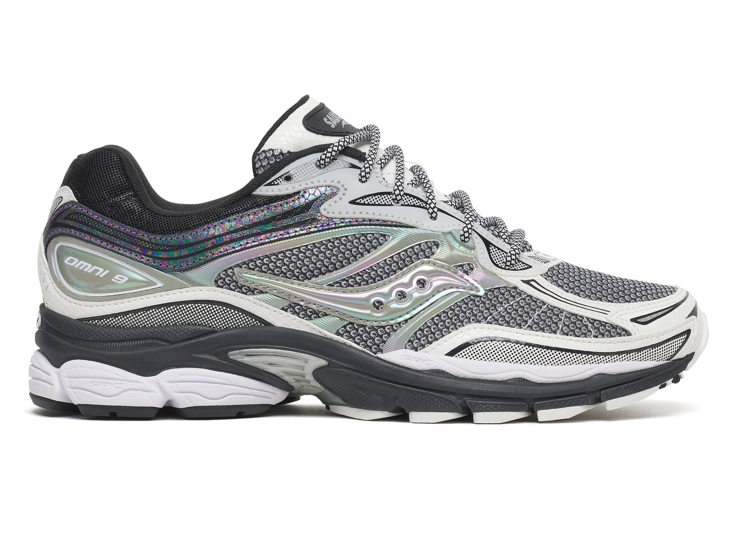 Men's Saucony ProGrid Omni 9 Glowa S101275-1004 White Glowa lateral side