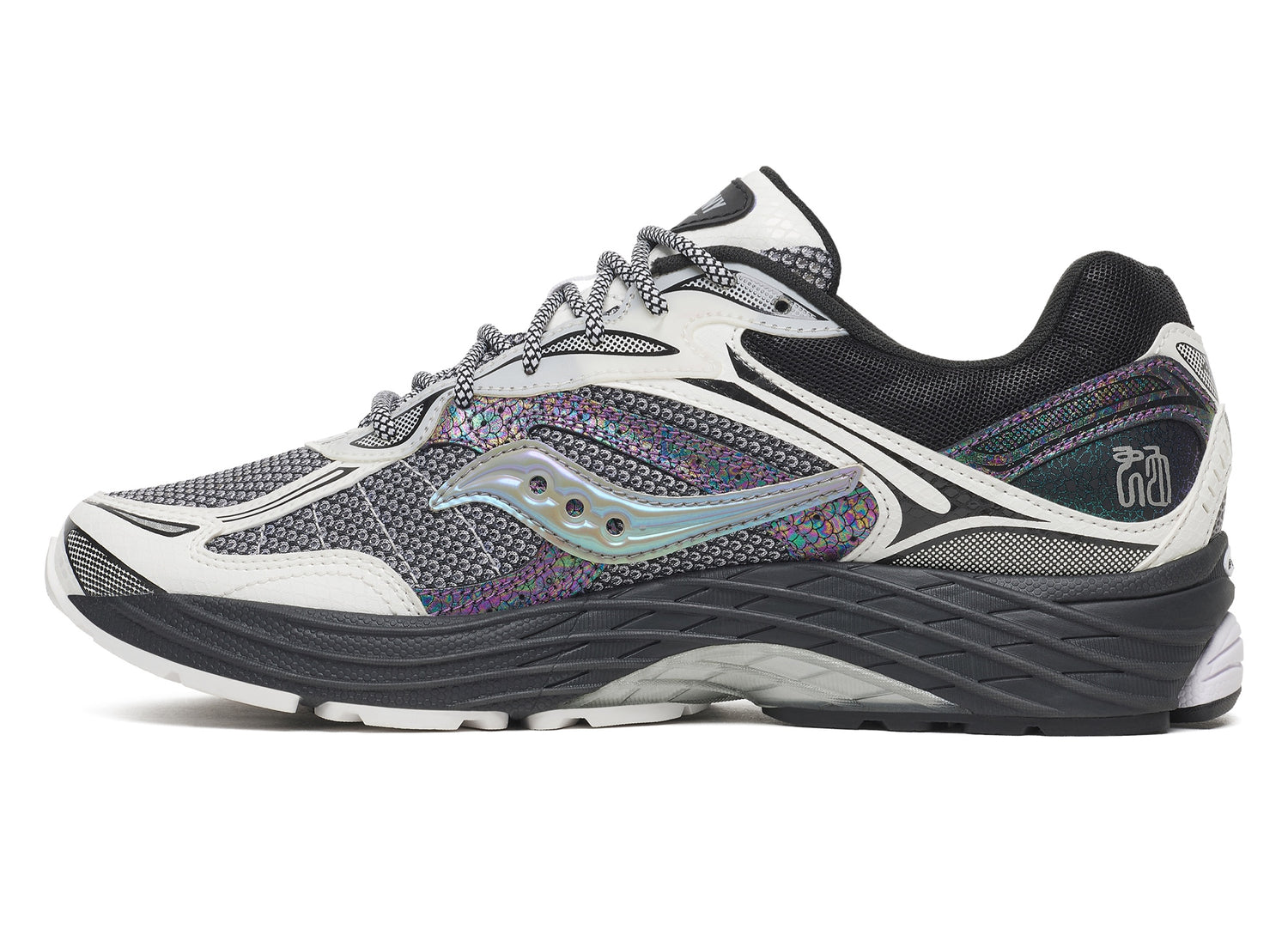 Men's Saucony ProGrid Omni 9 Glowa S101275-1004 White Glowa medial side