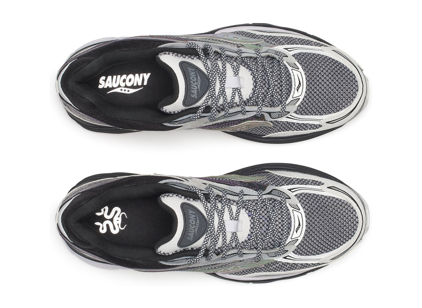 Men's Saucony ProGrid Omni 9 Glowa S101275-1004 White Glowa top
