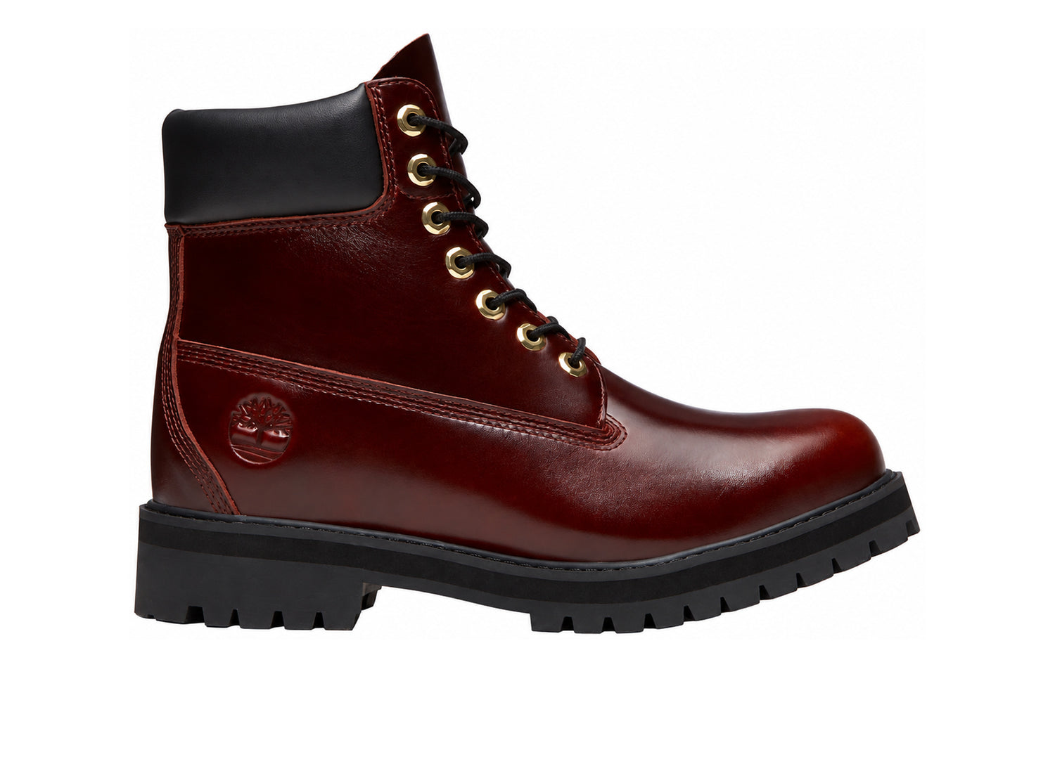Timberland TB0A29U2EIW1 burgundy boot — right side view