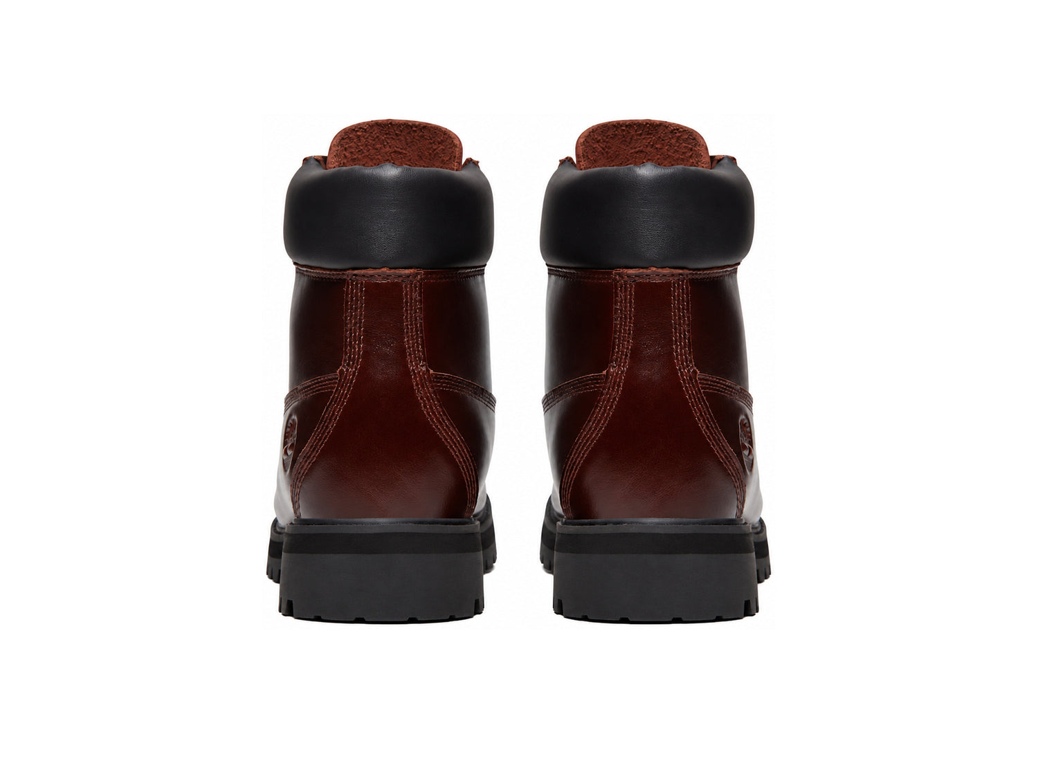 Timberland TB0A29U2EIW1 burgundy boot — heels view
