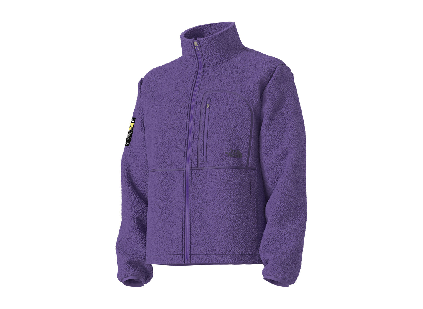 The North Face Extreme Pile 2 Full-Zip Jacket in Peak Purple