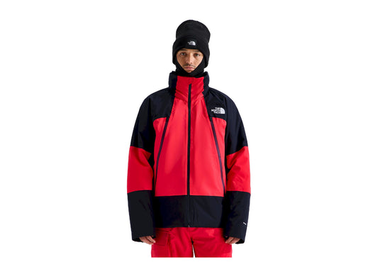 The North Face Snowsquall Jacket in Elevation Red / TNF Black