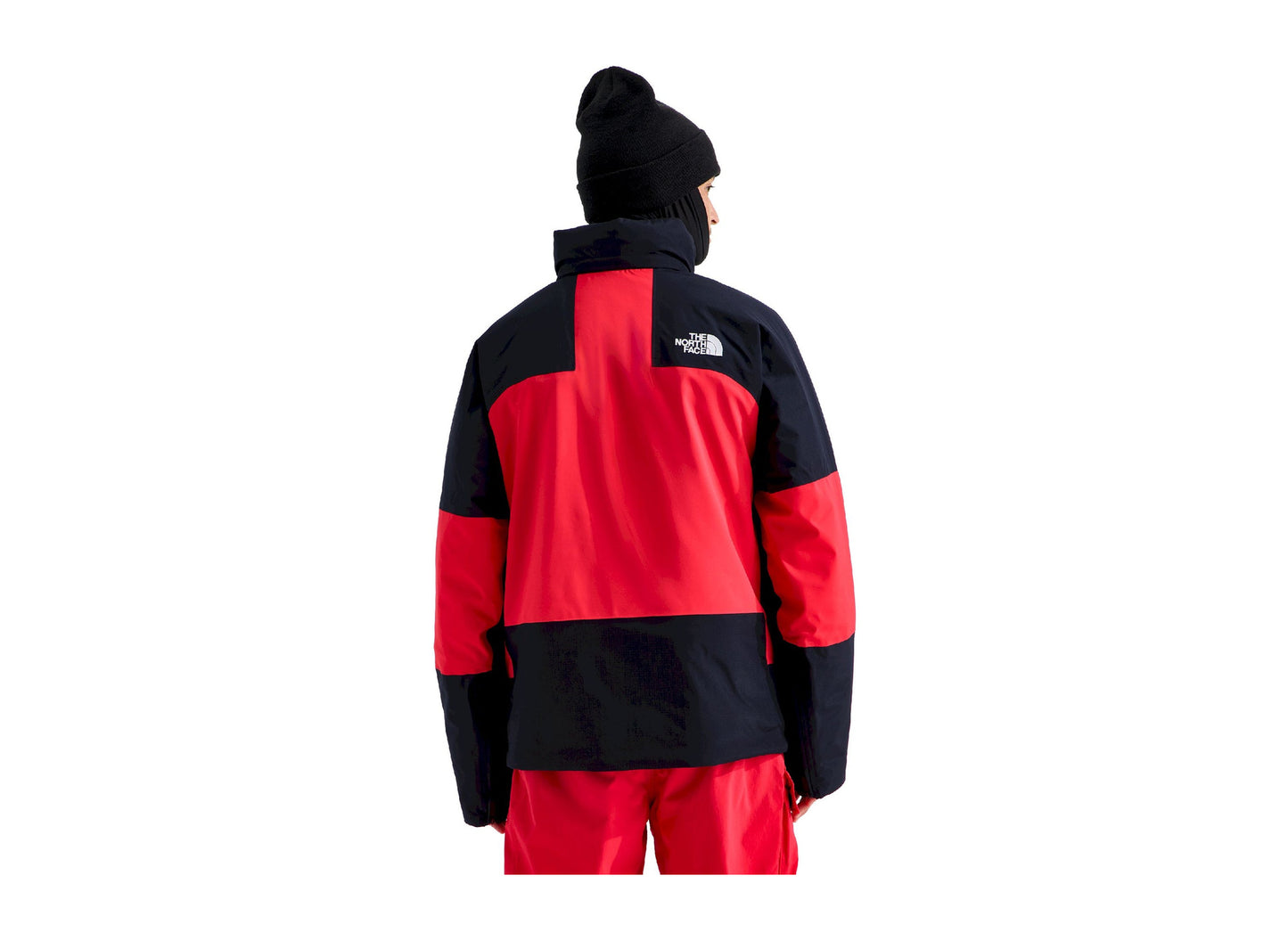 The North Face Snowsquall Jacket in Elevation Red / TNF Black