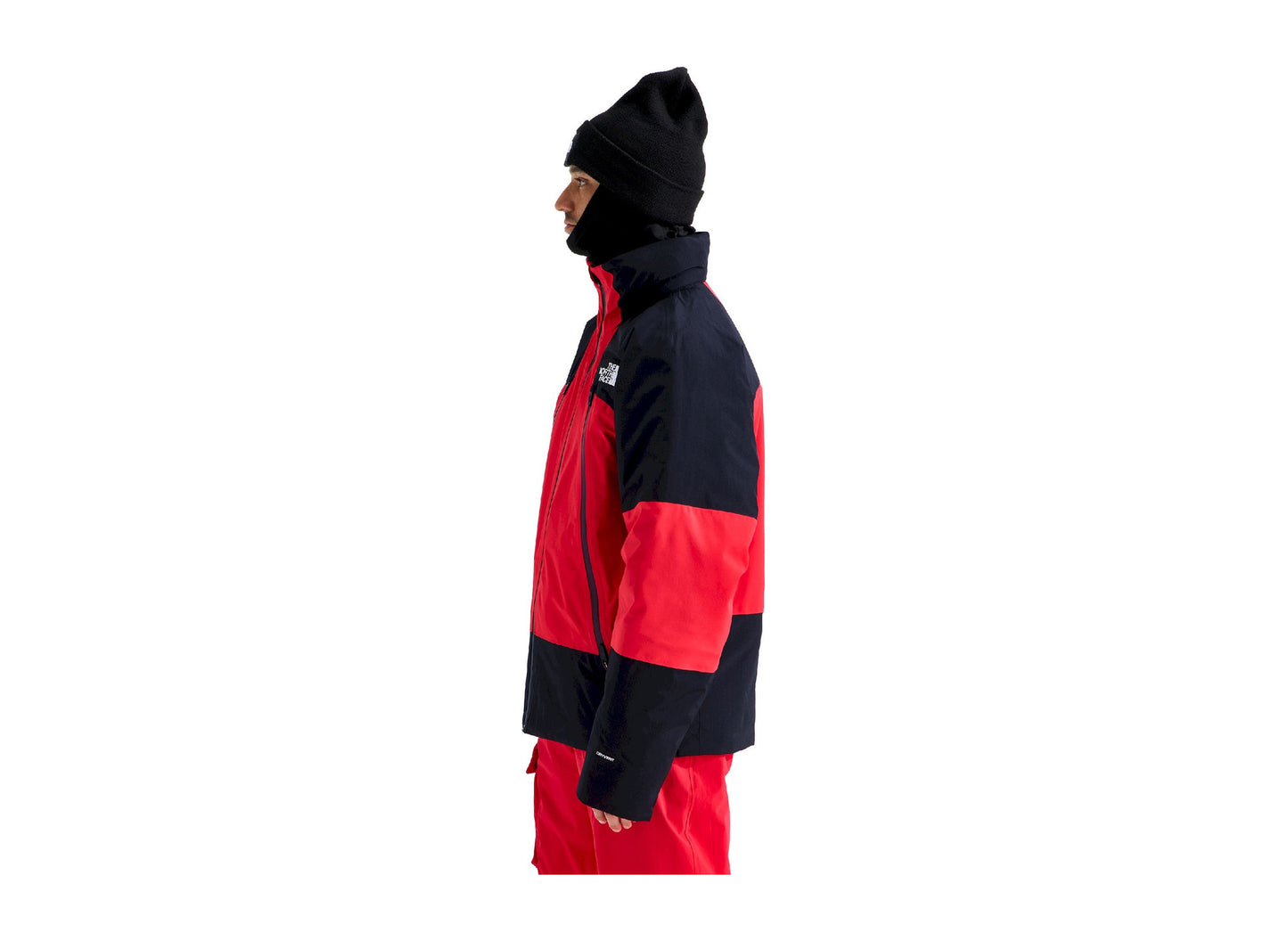 The North Face Snowsquall Jacket in Elevation Red / TNF Black