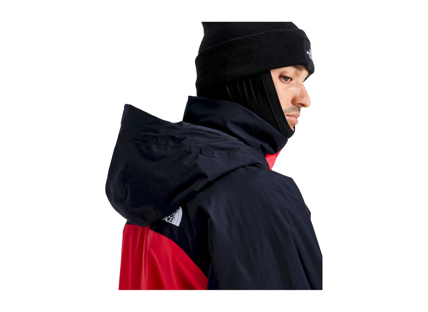 The North Face Snowsquall Jacket in Elevation Red / TNF Black