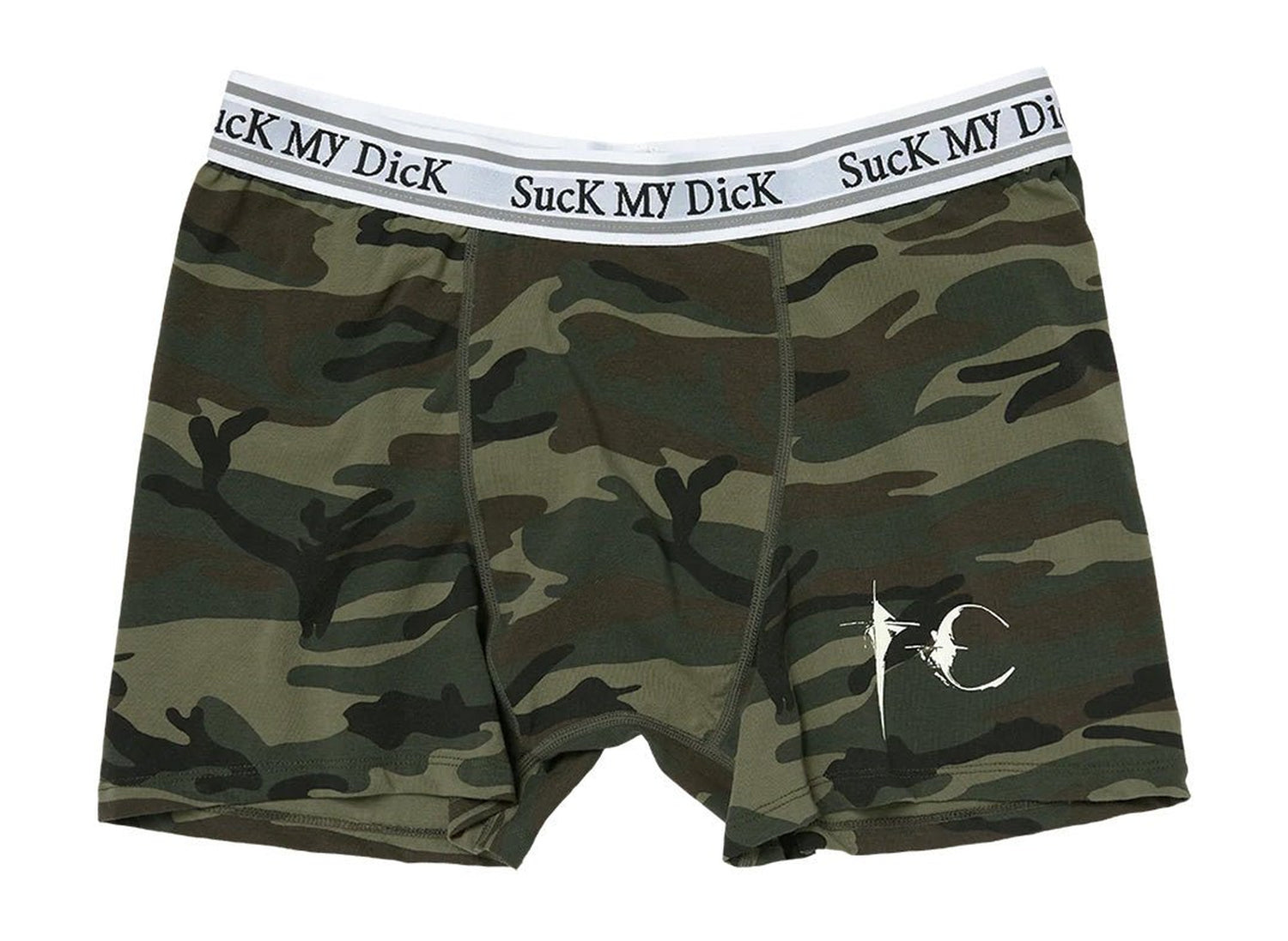 Thug Club Camo Glow In The Dark SMD Boxers front