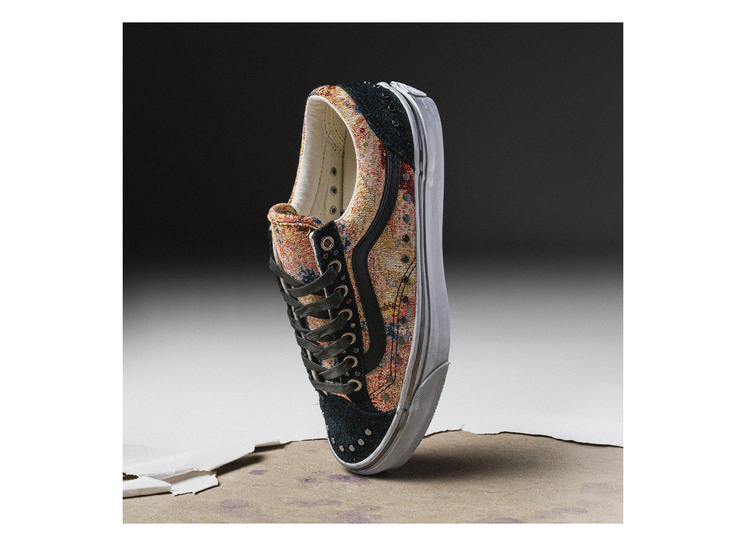 Vans LX Old Skool 36 Floral Rivets Black Multi alternate lifestyle view
