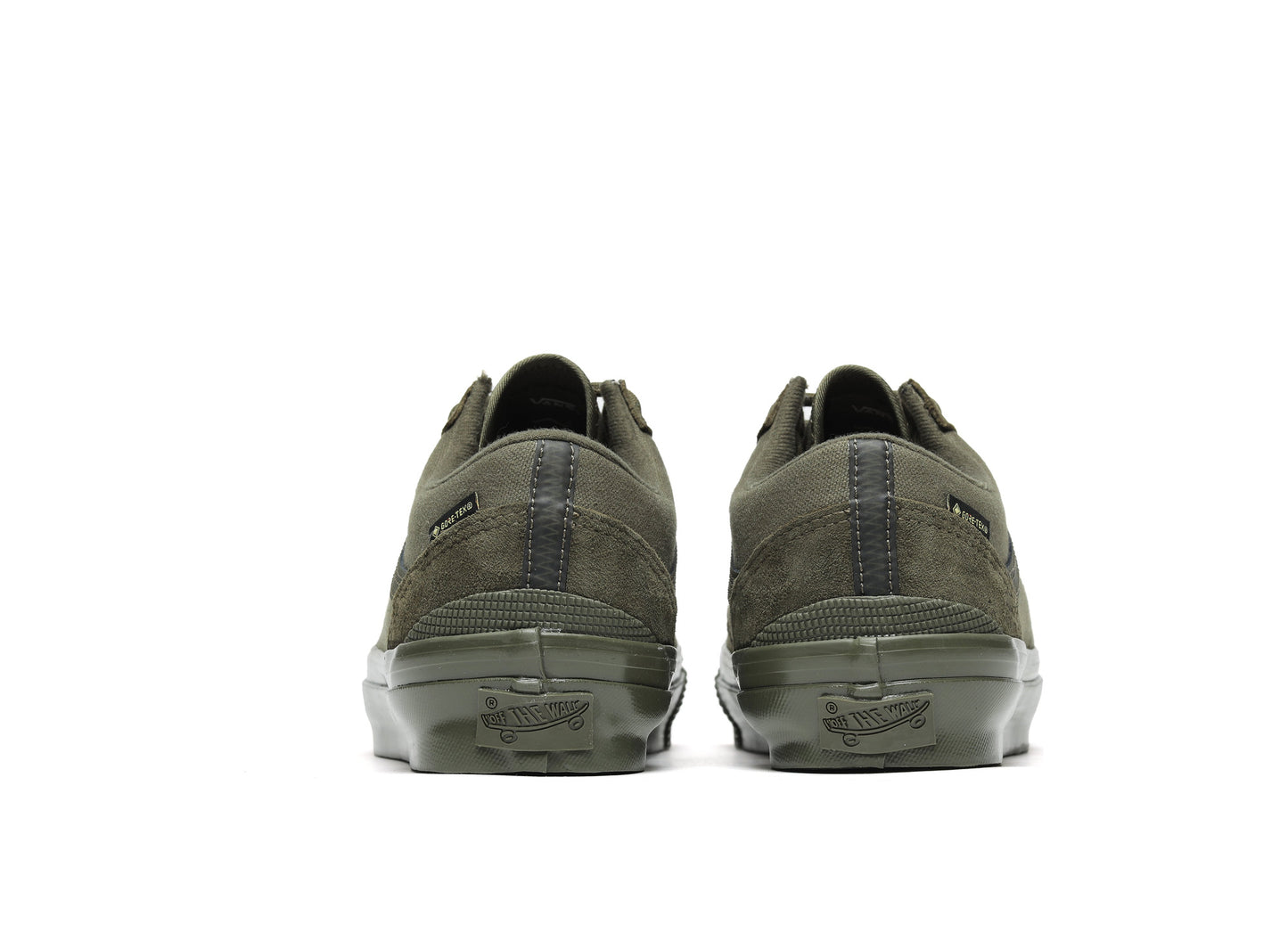 Vans LX Old Skool GTX Mossy Olive rear view