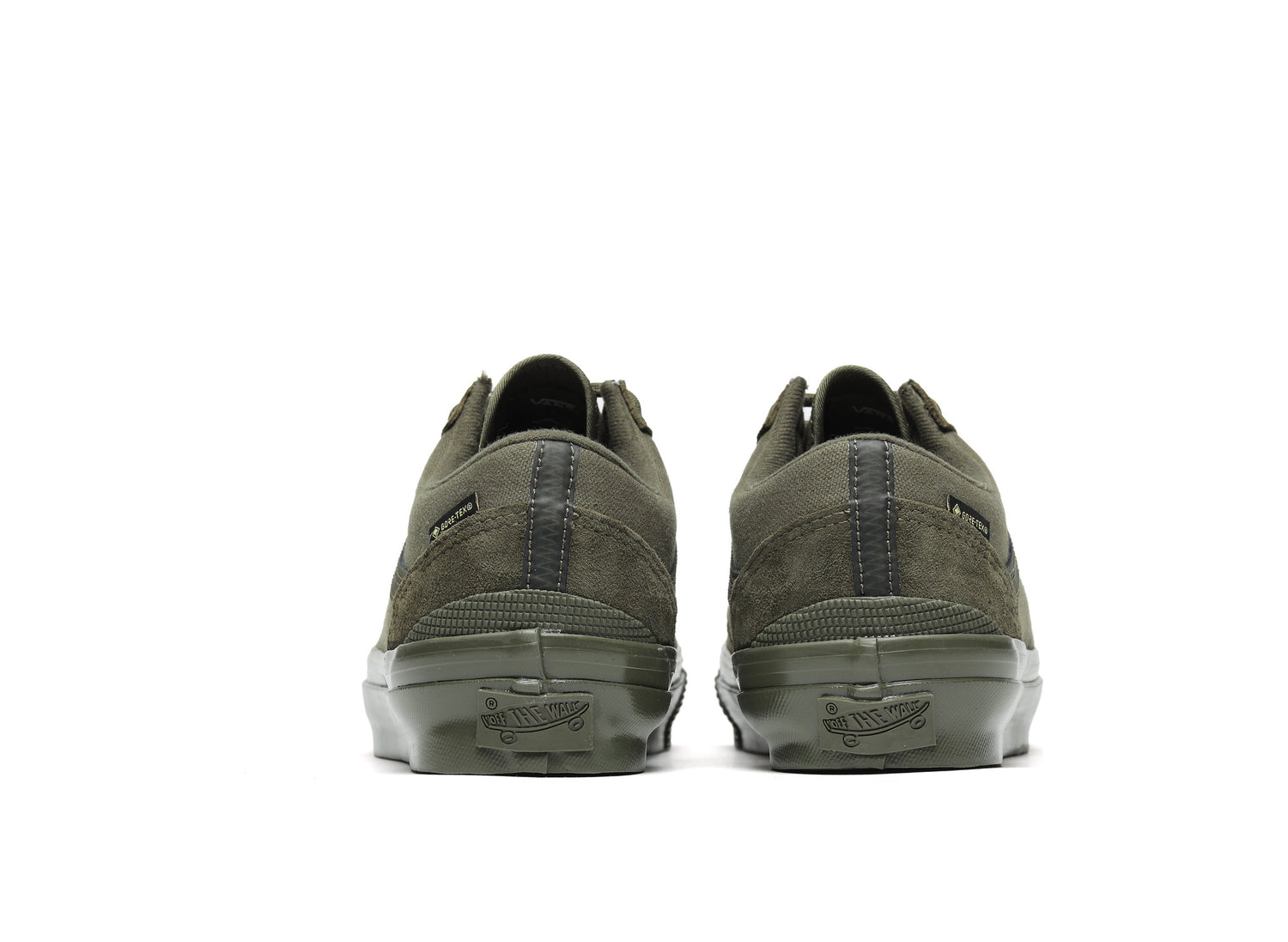 Vans LX Old Skool GTX Mossy Olive rear view