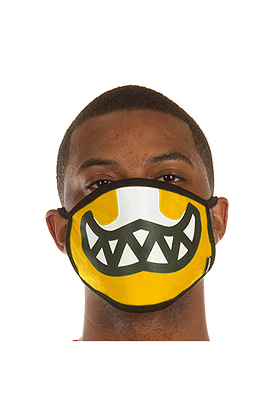 Ice Cream Grin Face Mask in Radiant Yellow