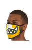 Ice Cream Grin Face Mask in Radiant Yellow