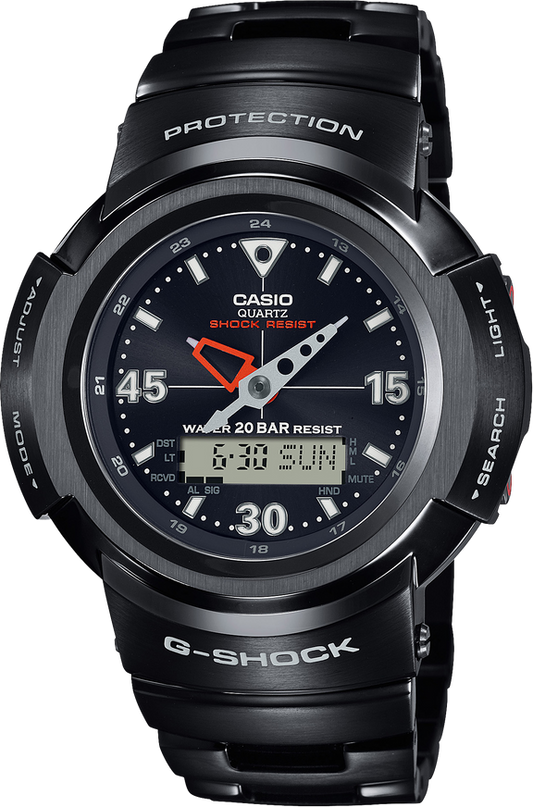 Casio G-Shock AWM500-1A Analog-Digital Watch xld