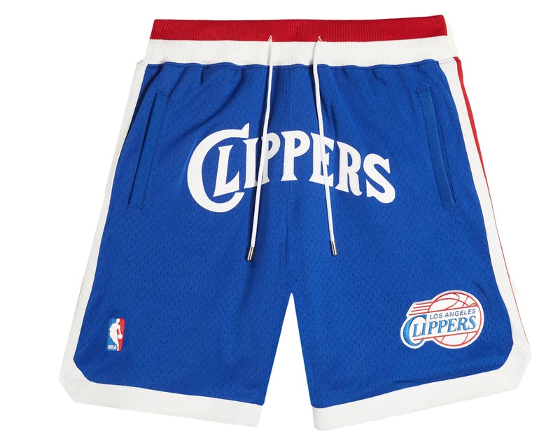 Just Don x Mitchell and Ness shorts classic shorts Clippers 1984
