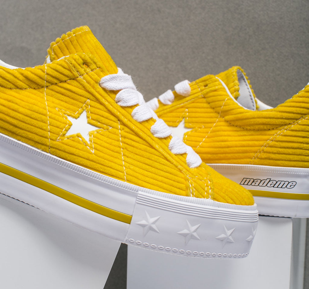 Converse x MadeMe Women's One Star Platform Ox Low Top 'Vibrant Yellow'