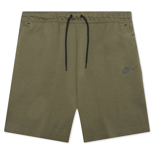 Nike Tech Fleece Shorts in Olive
