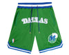Just Don x Mitchell and Ness Classic Shorts Dallas Mavericks 1981
