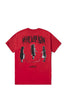 The Hundreds Kruger Hand T-Shirt in Red