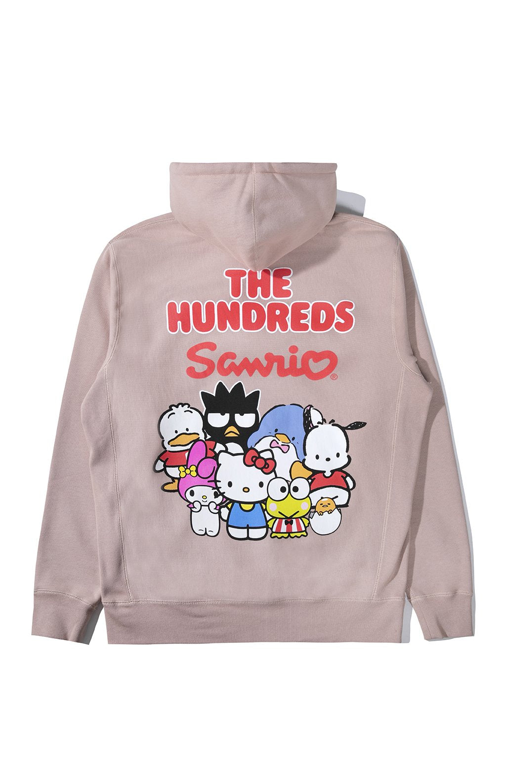 The Hundreds x Sanrio Crew Pullover in Dusty Pink