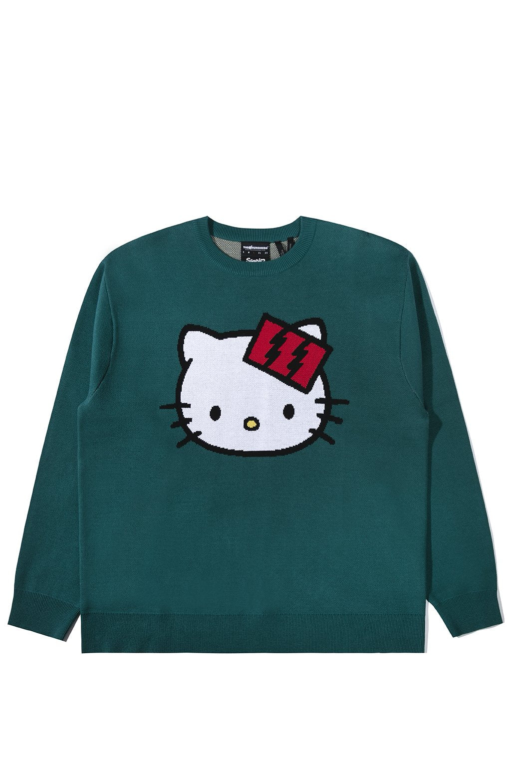 The Hundreds x Sanrio Hello Kitty Sweater in Emerald