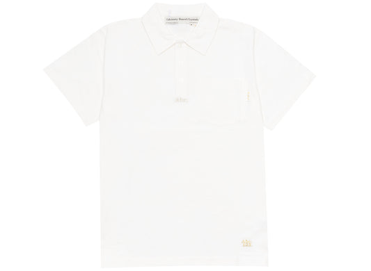 Advisory Board Crystals Abc. 123 Short Sleeve Polo Shirt in Selenite