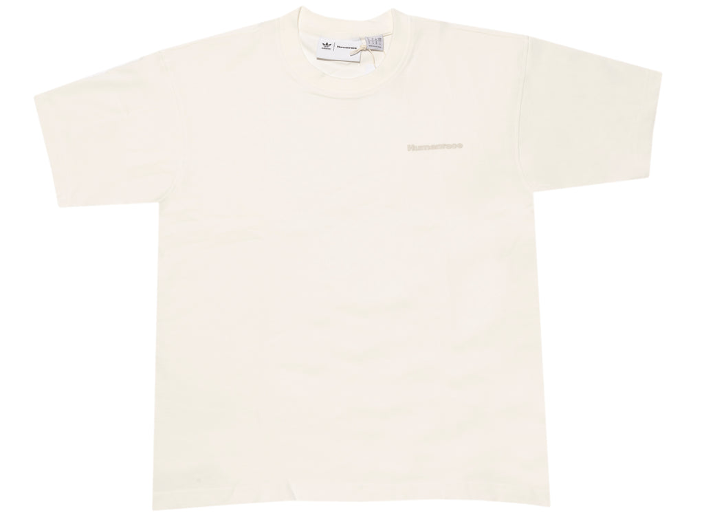 Adidas Pharrell Williams Basics Tee in Off White