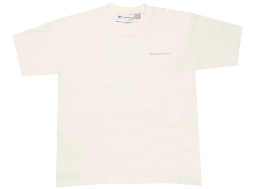 Adidas Pharrell Williams Basics Tee in Off White