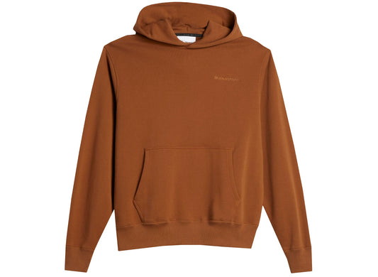 Adidas Pharrell Williams Basics Hoodie in Wild Brown