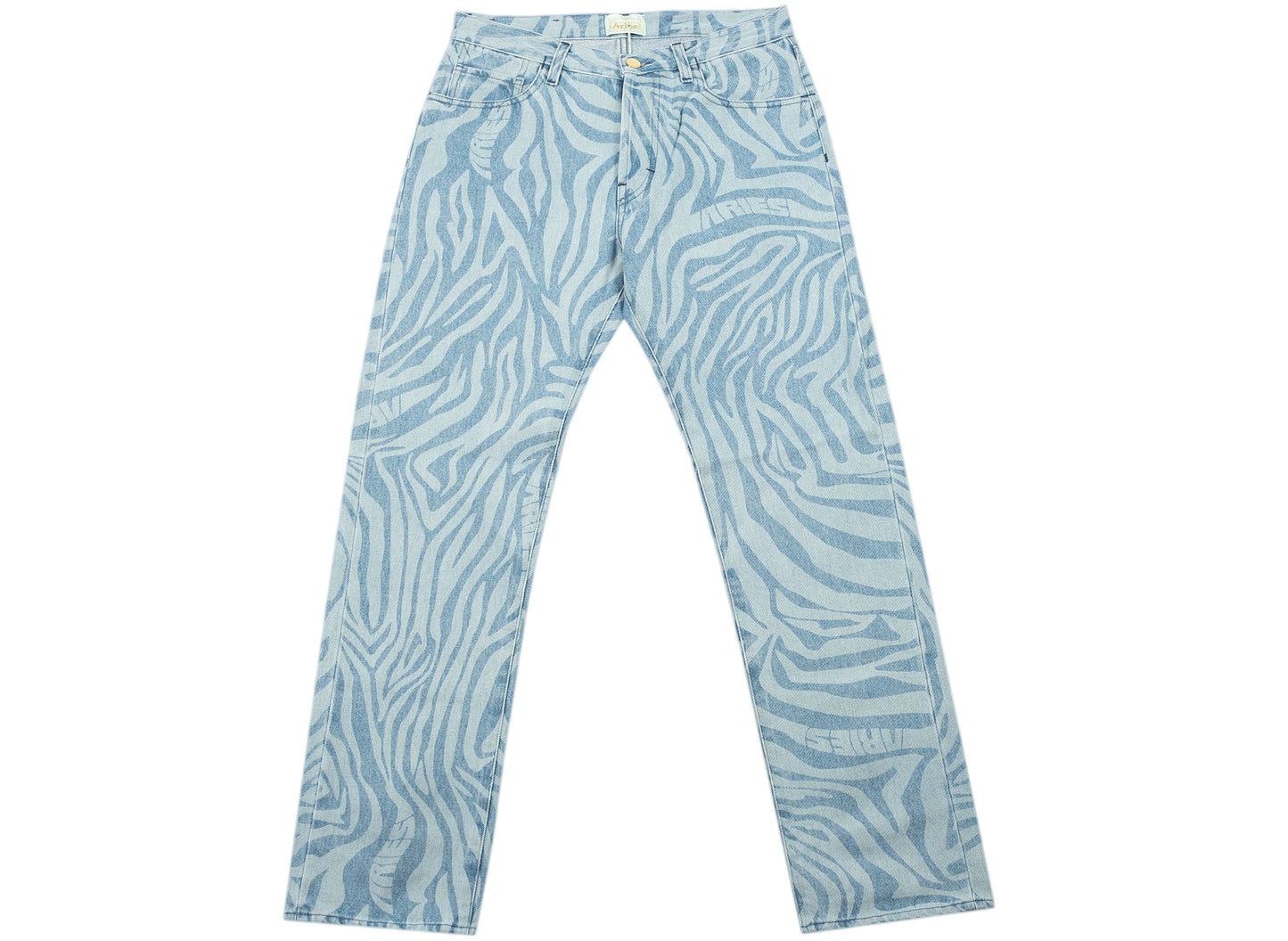 Aries Zebra Print Lilly Jeans