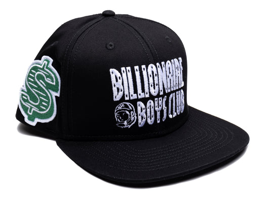 BBC Dollar Snapback Hat in Black