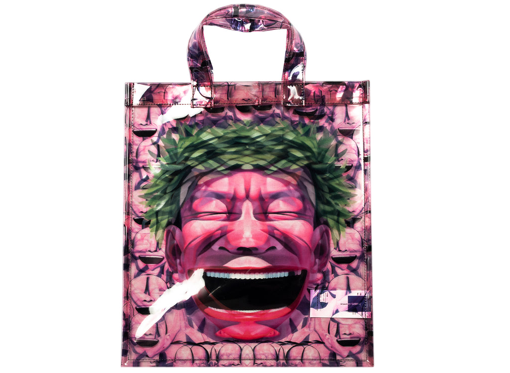 Comme des Garçon SHIRT x Que Minjun Tote Bag