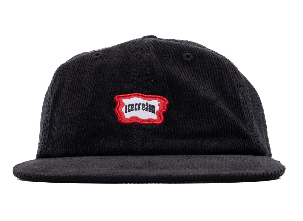 Ice Cream Shade Visor Cap in Black