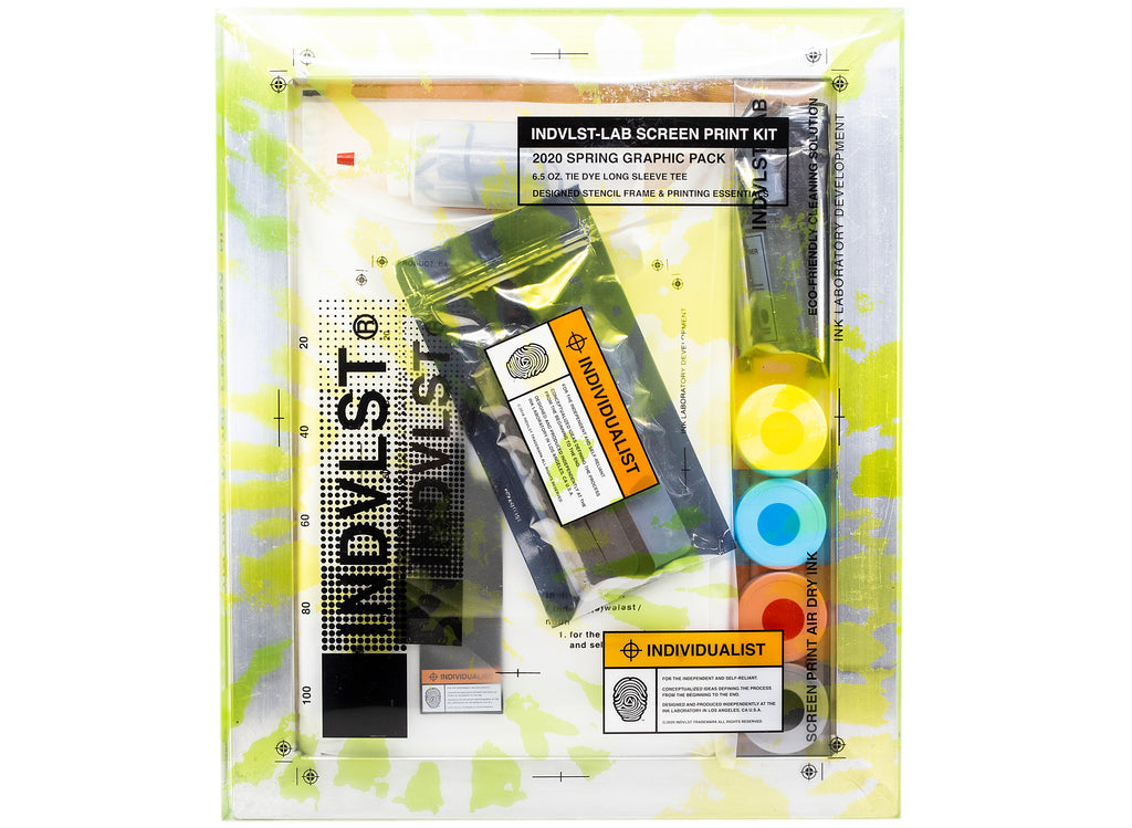 INDVLST Double Helix Long Sleeve Print Kit in White